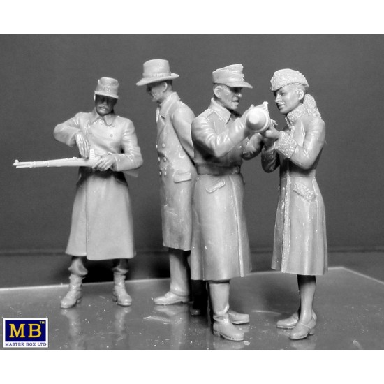 1/35 Volkssturm in Germany 1944-1945 (5 Figures) 1/35 Volkssturm in Germany 1944-1945 (5 Figures)
