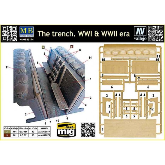 1/35 WWI / WWII The Trench 1/35 WWI / WWII The Trench