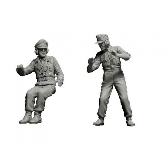1/35 German Tank Crew 1944-1945 (5 figures) 1/35 German Tank Crew 1944-1945 (5 figures)