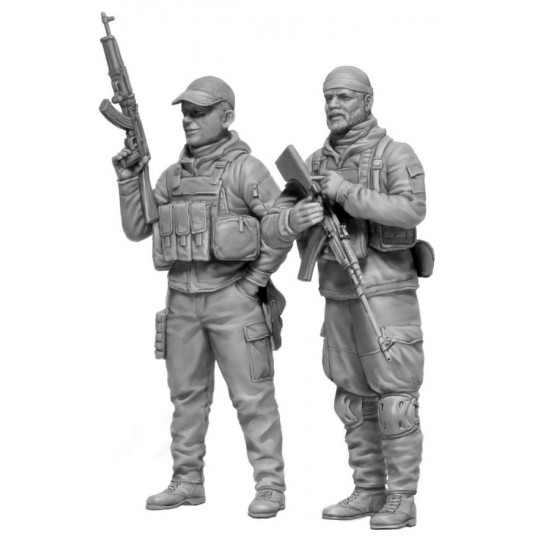 1/35 Ukrainian-Russian War Vol.4 Terodefence (2 figures) 1/35 Ukrainian-Russian War Vol.4 Terodefence (2 figures)