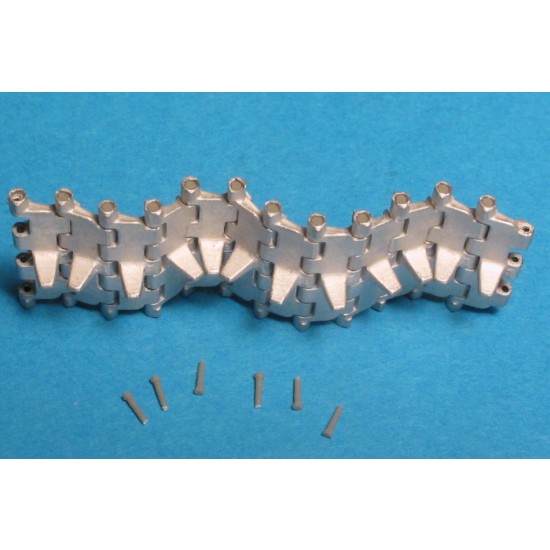1/35 Metal Tracks for T-72/T-62/T-55 (RMSh Type) (210 links, 420+ pins) 1/35 Metal Tracks for T-72/T-62/T-55 (RMSh Type) (210 links, 420+ pins)