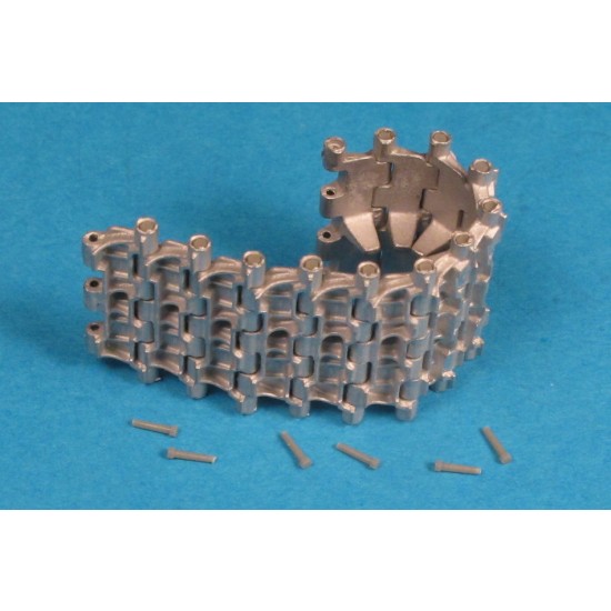 1/35 Metal Tracks for T-72/T-62/T-55 (RMSh Type) (210 links, 420+ pins) 1/35 Metal Tracks for T-72/T-62/T-55 (RMSh Type) (210 links, 420+ pins)