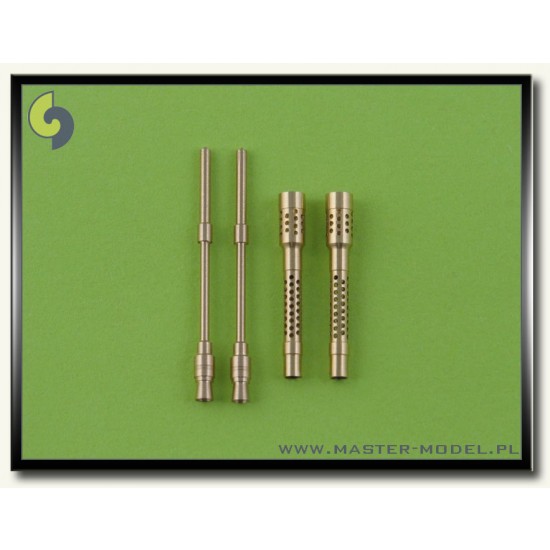 1/32 German Aircraft Machine Gun MG-131 Barrels (2pcs) 1/32 German Aircraft Machine Gun MG-131 Barrels (2pcs)