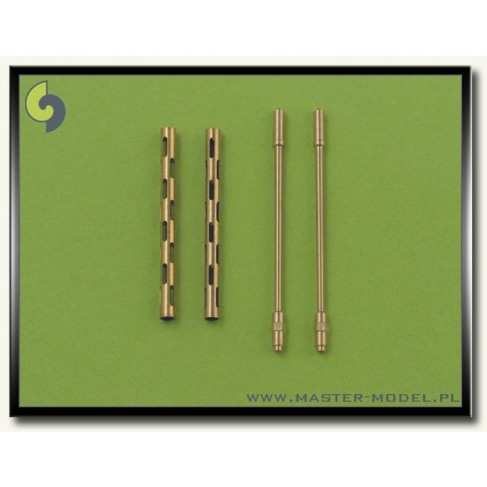 1/32 British Mk2 Browning .303 Caliber 7,7mm Barrels (2pcs) 1/32 British Mk2 Browning .303 Caliber 7,7mm Barrels (2pcs)