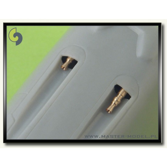 1/48 Bf 109 E3 - E9, T Armament Set (MG 17 Tips, MG FF Barrels) 1/48 Bf 109 E3 - E9, T Armament Set (MG 17 Tips, MG FF Barrels)