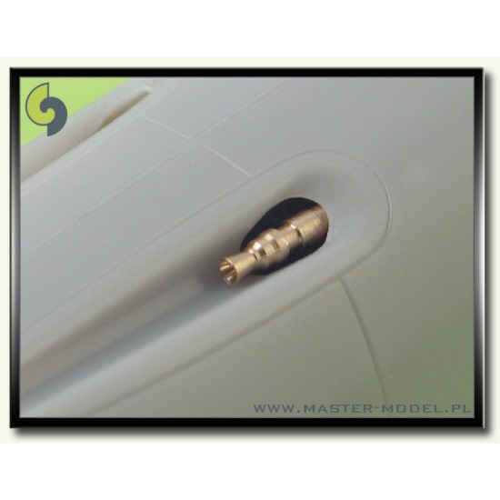 1/48 Bf 109 F, G1 - G4 Armament Set (MG 17 Tips) & Pitot Tube 1/48 Bf 109 F, G1 - G4 Armament Set (MG 17 Tips) & Pitot Tube