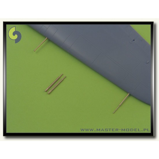 1/48 Mitsubishi A6M5 Zero Armament Set (7.7mm, 20mm Gun Barrels) & Pitot Tube 1/48 Mitsubishi A6M5 Zero Armament Set (7.7mm, 20mm Gun Barrels) & Pitot Tube