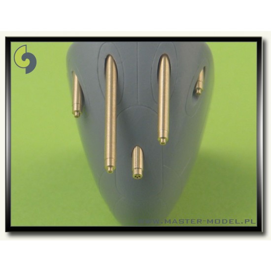 1/48 Lockheed P-38 Lightning Late Type Armament Barrels 1/48 Lockheed P-38 Lightning Late Type Armament Barrels