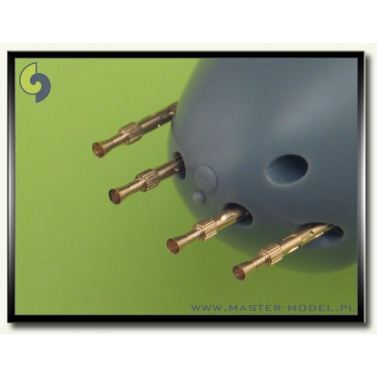 1/48 British Mk 2 Browning .303cal (7,7mm) w/Flash Hider (4pcs) 1/48 British Mk 2 Browning .303cal (7,7mm) w/Flash Hider (4pcs)