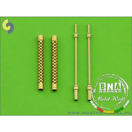 1/48 Italian Machine Gun Breda SAFAT 12.7mm Barrels (2pcs) 1/48 Italian Machine Gun Breda SAFAT 12.7mm Barrels (2pcs)