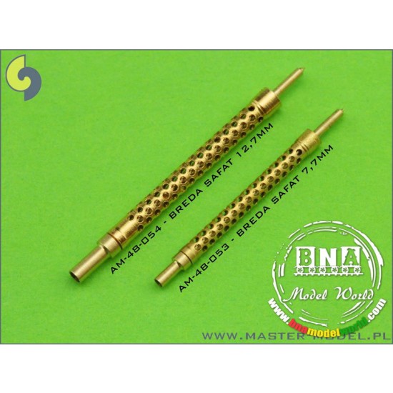 1/48 Italian Machine Gun Breda SAFAT 12.7mm Barrels (2pcs) 1/48 Italian Machine Gun Breda SAFAT 12.7mm Barrels (2pcs)