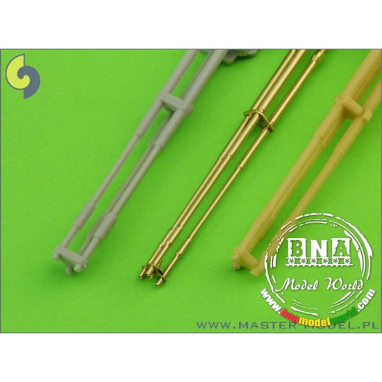 1/48 M197 3-Barrelled Rotary 20mm Cannon - Turned Barrels w/Etched Barrel Clamps 1/48 M197 3-Barrelled Rotary 20mm Cannon - Turned Barrels w/Etched Barrel Clamps