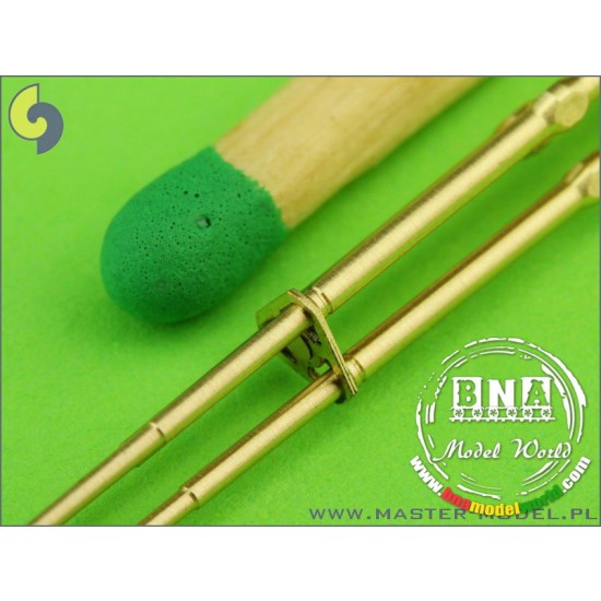 1/48 M197 3-Barrelled Rotary 20mm Cannon - Turned Barrels w/Etched Barrel Clamps 1/48 M197 3-Barrelled Rotary 20mm Cannon - Turned Barrels w/Etched Barrel Clamps
