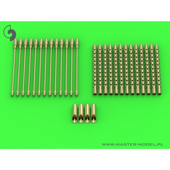 1/48 Boeing B-17 Flying Fortress Browning M2 .50 Caliber Gun Barrels w/Flash Hiders 1/48 Boeing B-17 Flying Fortress Browning M2 .50 Caliber Gun Barrels w/Flash Hiders