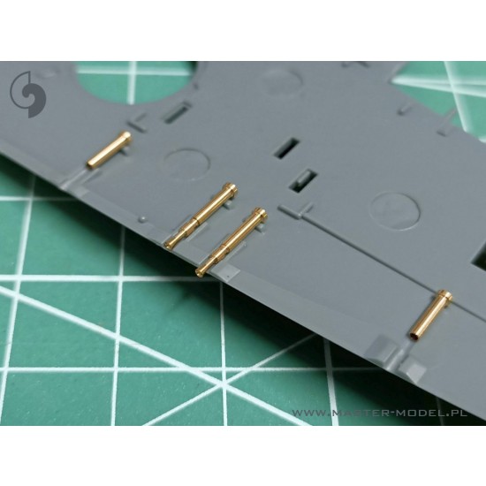 1/48 Spitfire Mk.I Early Browning .303 w/Flash Hider Barrel Tips & Gunsight for Eduard 1/48 Spitfire Mk.I Early Browning .303 w/Flash Hider Barrel Tips & Gunsight for Eduard