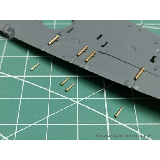 1/48 Spitfire Mk.Ia/IIa/Va Browning .303 Barrel Tips for Eduard kits 1/48 Spitfire Mk.Ia/IIa/Va Browning .303 Barrel Tips for Eduard kits