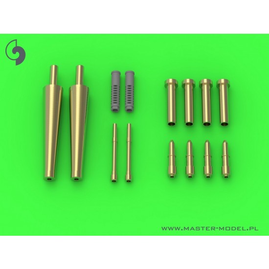 1/48 Spitfire Mk.IIb/Vb Hispano 20mm Cannons in Fairings for Eduard kits 1/48 Spitfire Mk.IIb/Vb Hispano 20mm Cannons in Fairings for Eduard kits