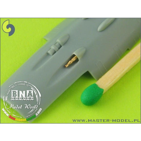 1/72 Fw 190 A6 Armament Set (MG 17,MG 151 Barrel Tips) & Pitot Tube 1/72 Fw 190 A6 Armament Set (MG 17,MG 151 Barrel Tips) & Pitot Tube