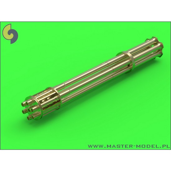 1/35 M61 A1 Vulcan - Six-barrelled rotary 20mm Cannon - Turned Barrels with etched clamps 1/35 M61 A1 Vulcan - Six-barrelled rotary 20mm Cannon - Turned Barrels with etched clamps