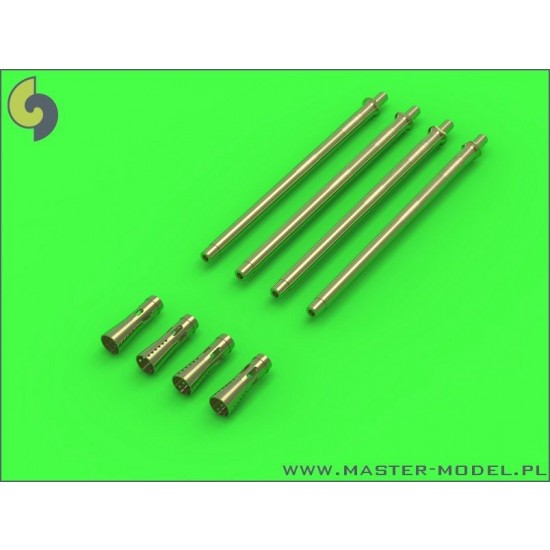 1/35 German 2cm L/65 Flak 38 and Flakvierling 38 Gun Barrels (4pcs) 1/35 German 2cm L/65 Flak 38 and Flakvierling 38 Gun Barrels (4pcs)