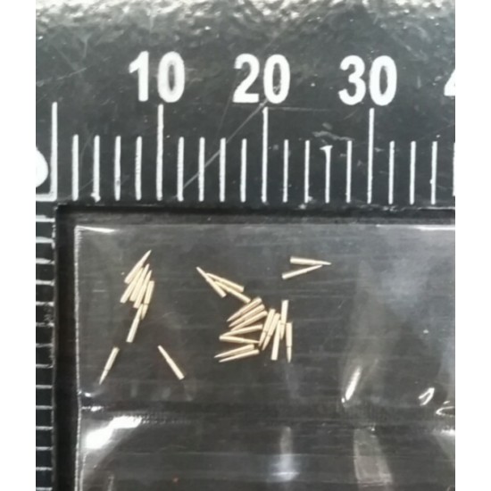 1/35 Browning .50 Caliber (12.7mm) Cartridges (25pcs) 1/35 Browning .50 Caliber (12.7mm) Cartridges (25pcs)
