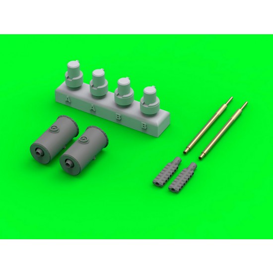 1/35 Flakpanzer IV, V, 38(t) Kugelblitz MK103 Cannon Barrels for Dragon/Takom/Border 1/35 Flakpanzer IV, V, 38(t) Kugelblitz MK103 Cannon Barrels for Dragon/Takom/Border