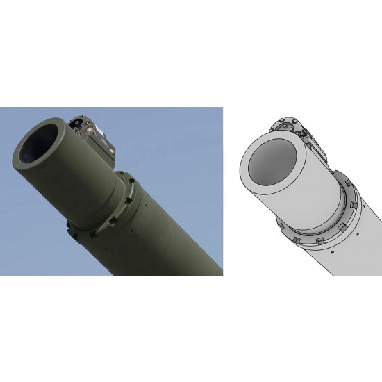 1/35 K2 Black Panther - Hyundai WIA CN08 120mm 55cal Gun Barrel for Academy kit 1/35 K2 Black Panther - Hyundai WIA CN08 120mm 55cal Gun Barrel for Academy kit