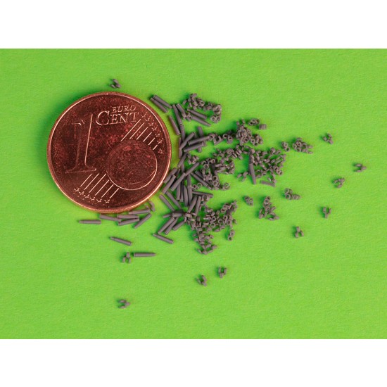 1/35 Belt Links and Empty Shells for Browning M2 .50 cal Machine Gun (150pcs & 150pcs) 1/35 Belt Links and Empty Shells for Browning M2 .50 cal Machine Gun (150pcs & 150pcs)