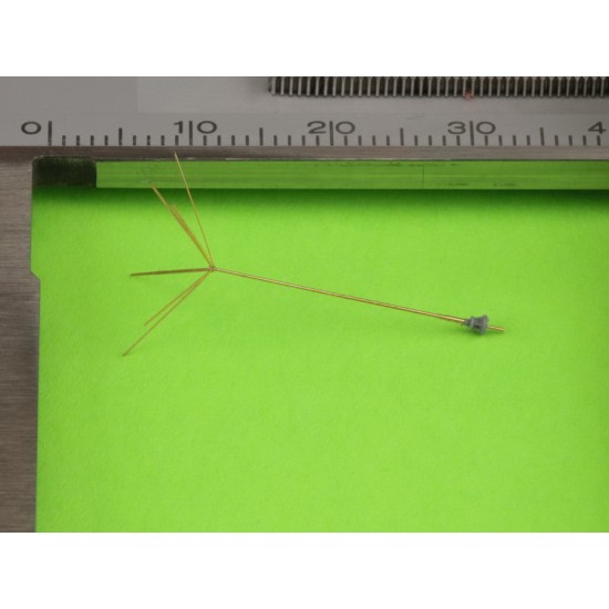 1/72 WWII German 1.8m Star Antenna for Command Tanks (1pc) 1/72 WWII German 1.8m Star Antenna for Command Tanks (1pc)
