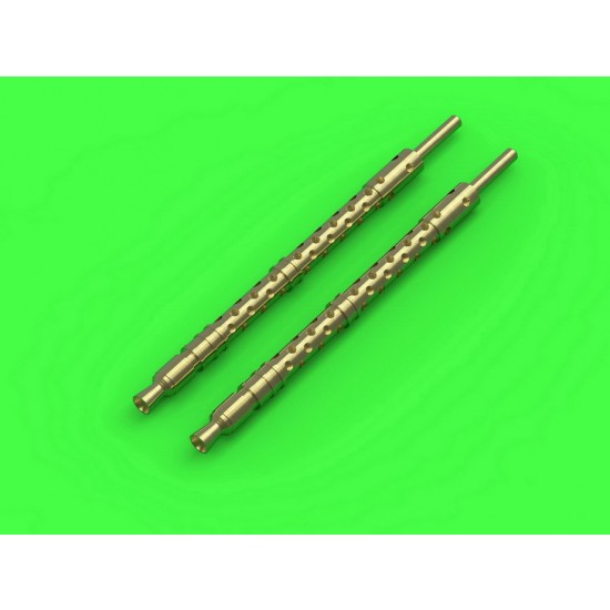 1/72 German Machine Gun MG-34 Barrels w/Drilled Cooling Jacket (2pcs) 1/72 German Machine Gun MG-34 Barrels w/Drilled Cooling Jacket (2pcs)