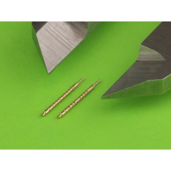 1/72 German Machine Gun MG-34 Barrels w/Drilled Cooling Jacket (2pcs) 1/72 German Machine Gun MG-34 Barrels w/Drilled Cooling Jacket (2pcs)