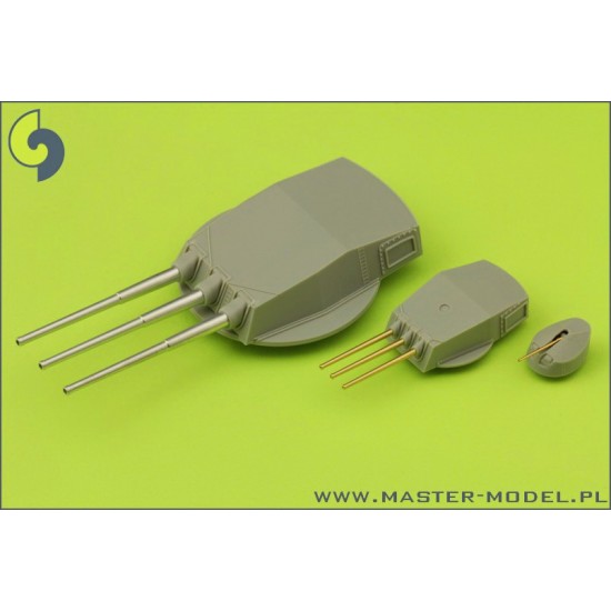 1/350 R.N.Roma Armament - 381mm (9pcs), 152mm (12pcs), 90mm (12pcs) Barrels 1/350 R.N.Roma Armament - 381mm (9pcs), 152mm (12pcs), 90mm (12pcs) Barrels