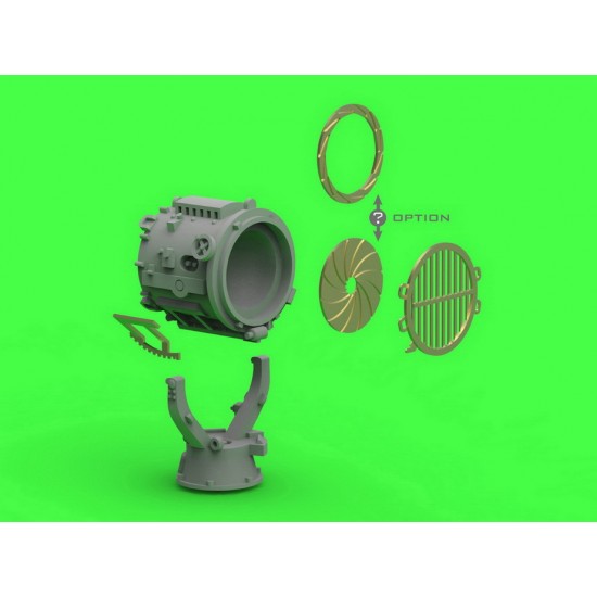 1/350 German SMS Emden Searchlight 1.1m (4pcs) 1/350 German SMS Emden Searchlight 1.1m (4pcs)