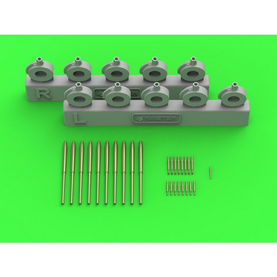 1/350 HMS Naiad Armament Barrels for Trumpeter kit 1/350 HMS Naiad Armament Barrels for Trumpeter kit