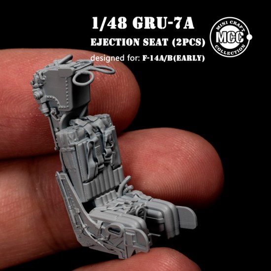 1/48 USN F-14A/B Tomcat (early) GRU-7A Ejection Seats (2pcs) 1/48 USN F-14A/B Tomcat (early) GRU-7A Ejection Seats (2pcs)