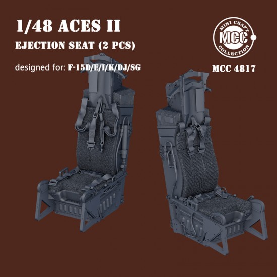 1/48 ACES II Ejection Seats for F-15E (2pcs) 1/48 ACES II Ejection Seats for F-15E (2pcs)