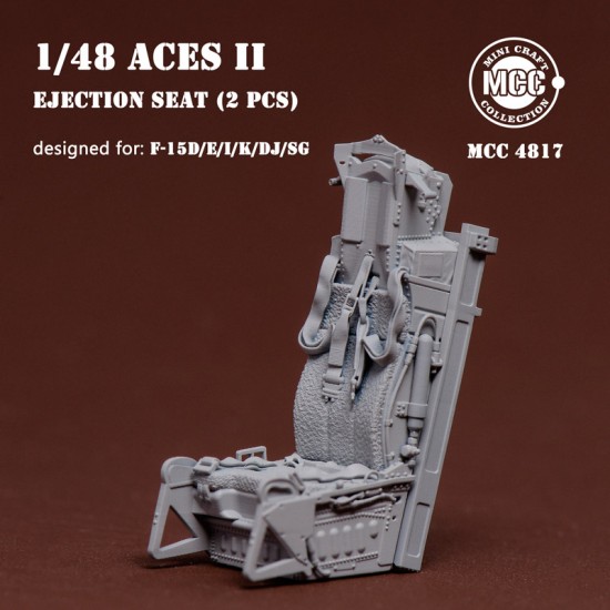 1/48 ACES II Ejection Seats for F-15E (2pcs) 1/48 ACES II Ejection Seats for F-15E (2pcs)