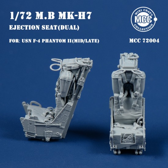 1/72 USN F-4 Phantom II M.B MK.H7 Ejection Seats since 1970s (2pcs) 1/72 USN F-4 Phantom II M.B MK.H7 Ejection Seats since 1970s (2pcs)