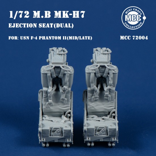 1/72 USN F-4 Phantom II M.B MK.H7 Ejection Seats since 1970s (2pcs) 1/72 USN F-4 Phantom II M.B MK.H7 Ejection Seats since 1970s (2pcs)
