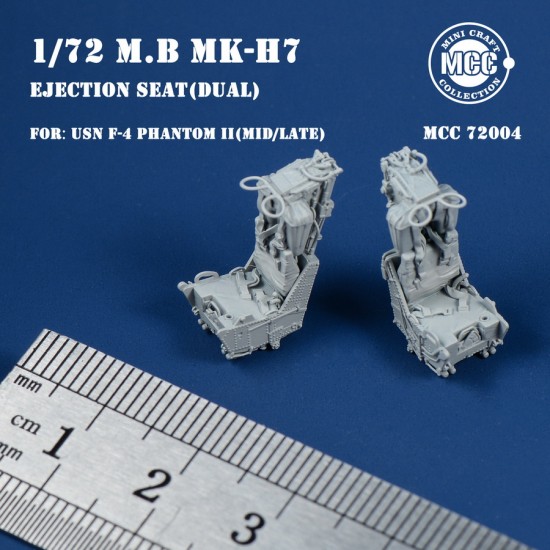 1/72 USN F-4 Phantom II M.B MK.H7 Ejection Seats since 1970s (2pcs) 1/72 USN F-4 Phantom II M.B MK.H7 Ejection Seats since 1970s (2pcs)