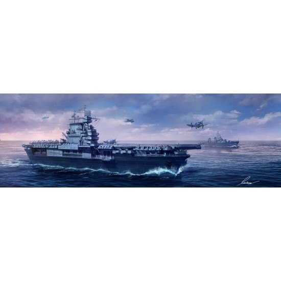 1/700 USS Enterprise (CV-6) Aircraft Carrier
