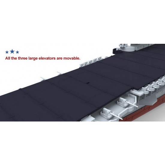 1/700 USS Enterprise (CV-6) Aircraft Carrier 1/700 USS Enterprise (CV-6) Aircraft Carrier
