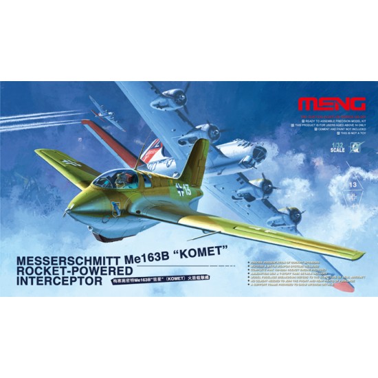 1/32 Messerschmitt Me 163B Komet Rocket-Powered Interceptor 1/32 Messerschmitt Me 163B Komet Rocket-Powered Interceptor