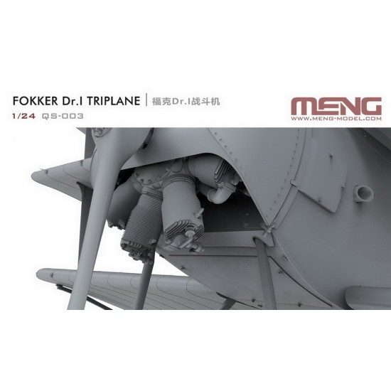 1/24 Fokker Dr.I Triplane & Blue Max Medal [Limited Edition]