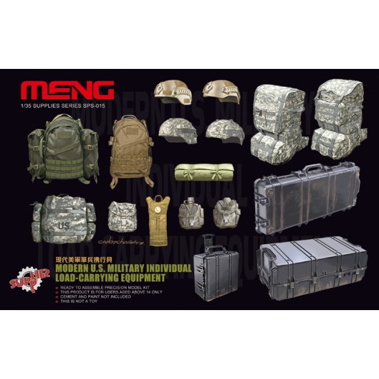 1/35 Modern US Military Individual Load-Carrying Equipment 1/35 Modern US Military Individual Load-Carrying Equipment
