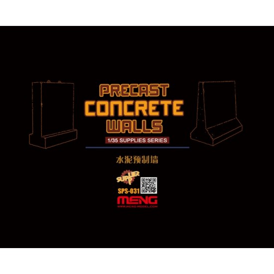 1/35 Pre-cast Concrete Walls 1/35 Pre-cast Concrete Walls
