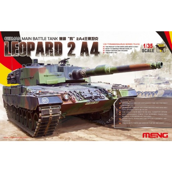 1/35 German Main Battle Tank Leopard 2A4 1/35 German Main Battle Tank Leopard 2A4