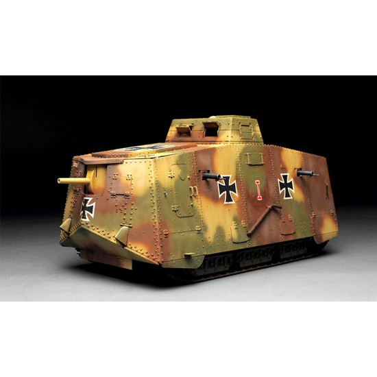 1/35 WWI German A7V Tank Krupp 1/35 WWI German A7V Tank Krupp