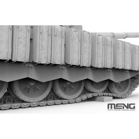 1/35 Russian Main Battle Tank T-72B3M w/KMT-8 Mine Clearing System 1/35 Russian Main Battle Tank T-72B3M w/KMT-8 Mine Clearing System