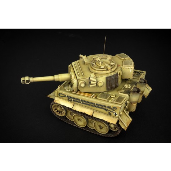 World War Toons - German Heavy Tank Tiger I (11 x 9 x 7cm) [Q Version]